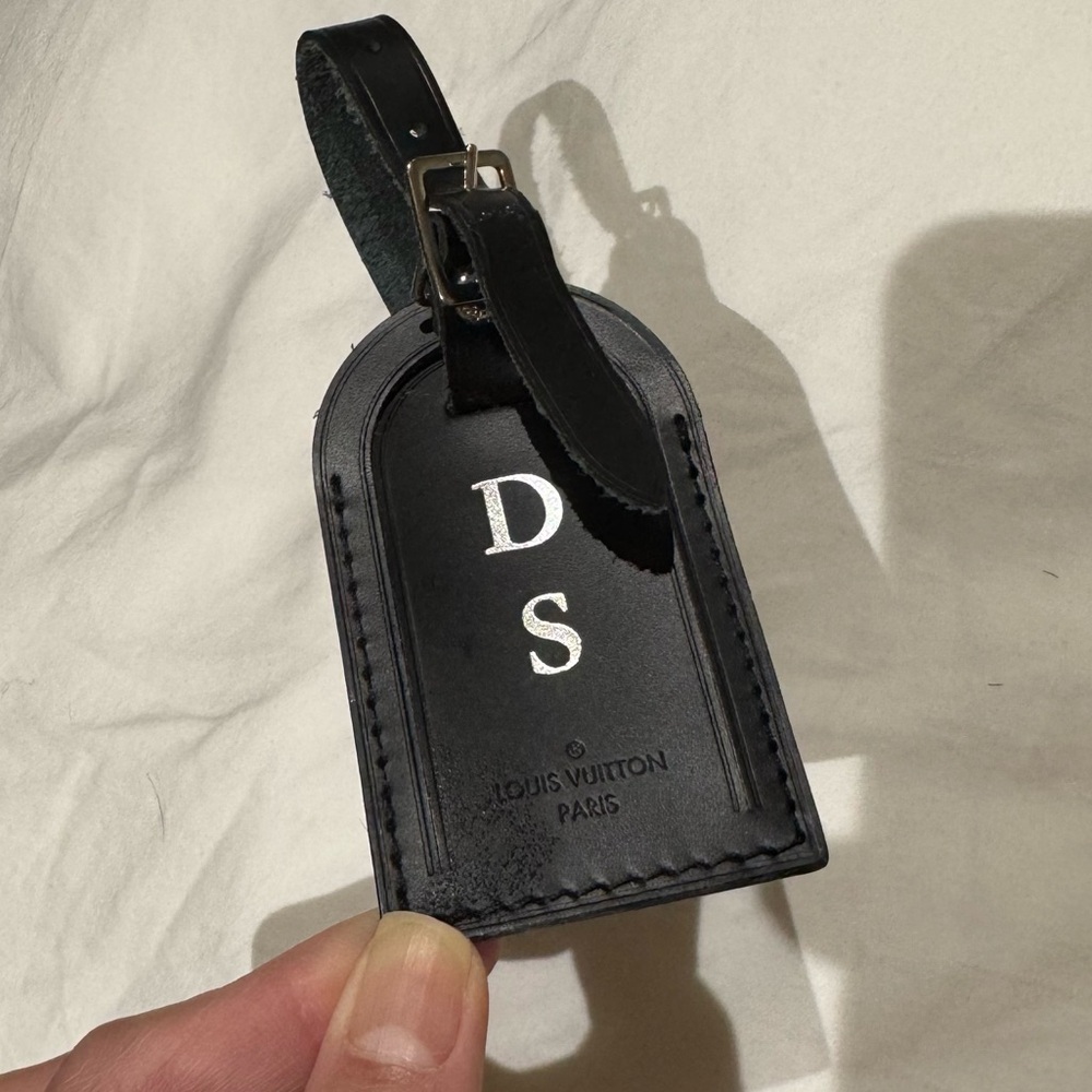 LOUIS VUITTON Bag Tag DS Initials